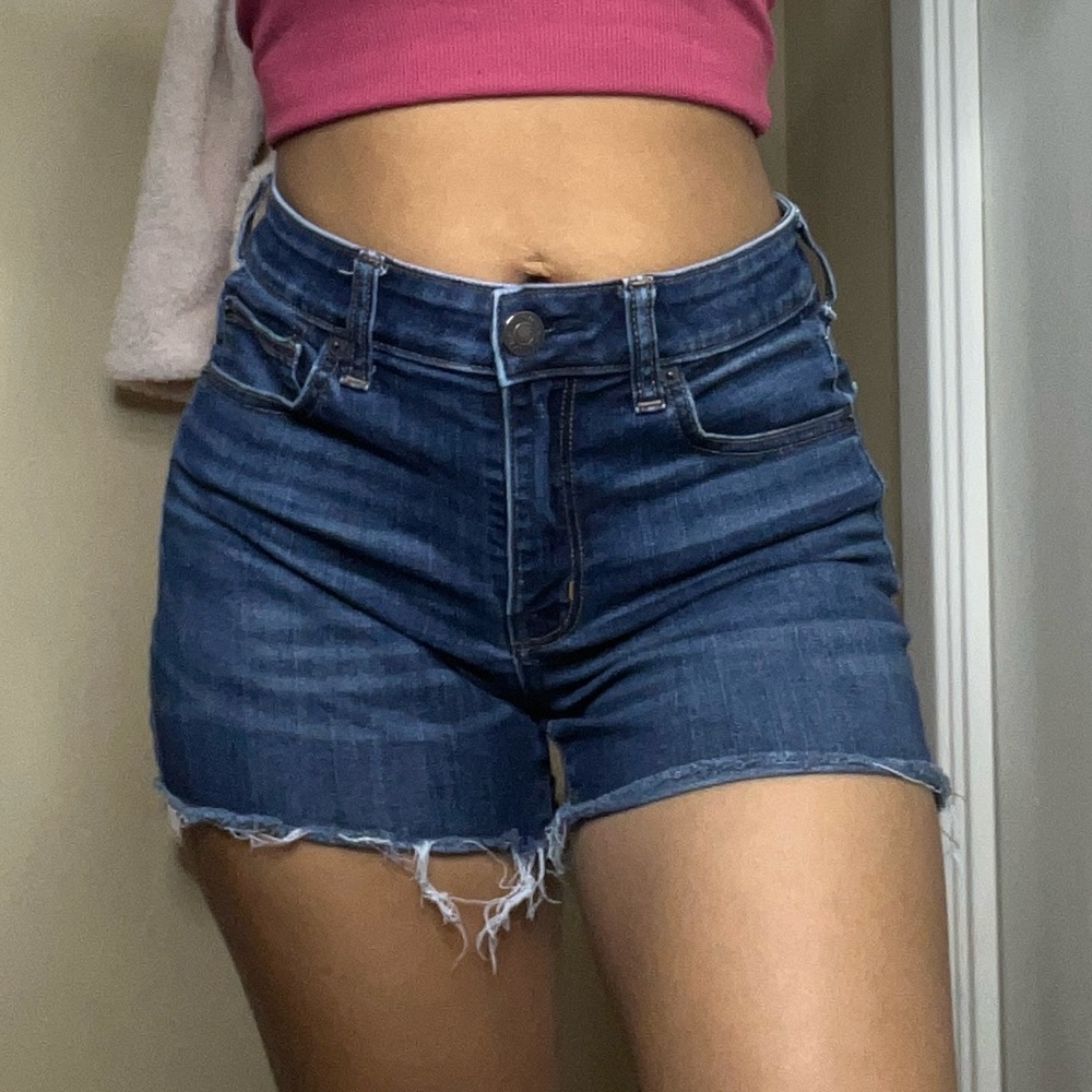 Dark washed Jean shorts